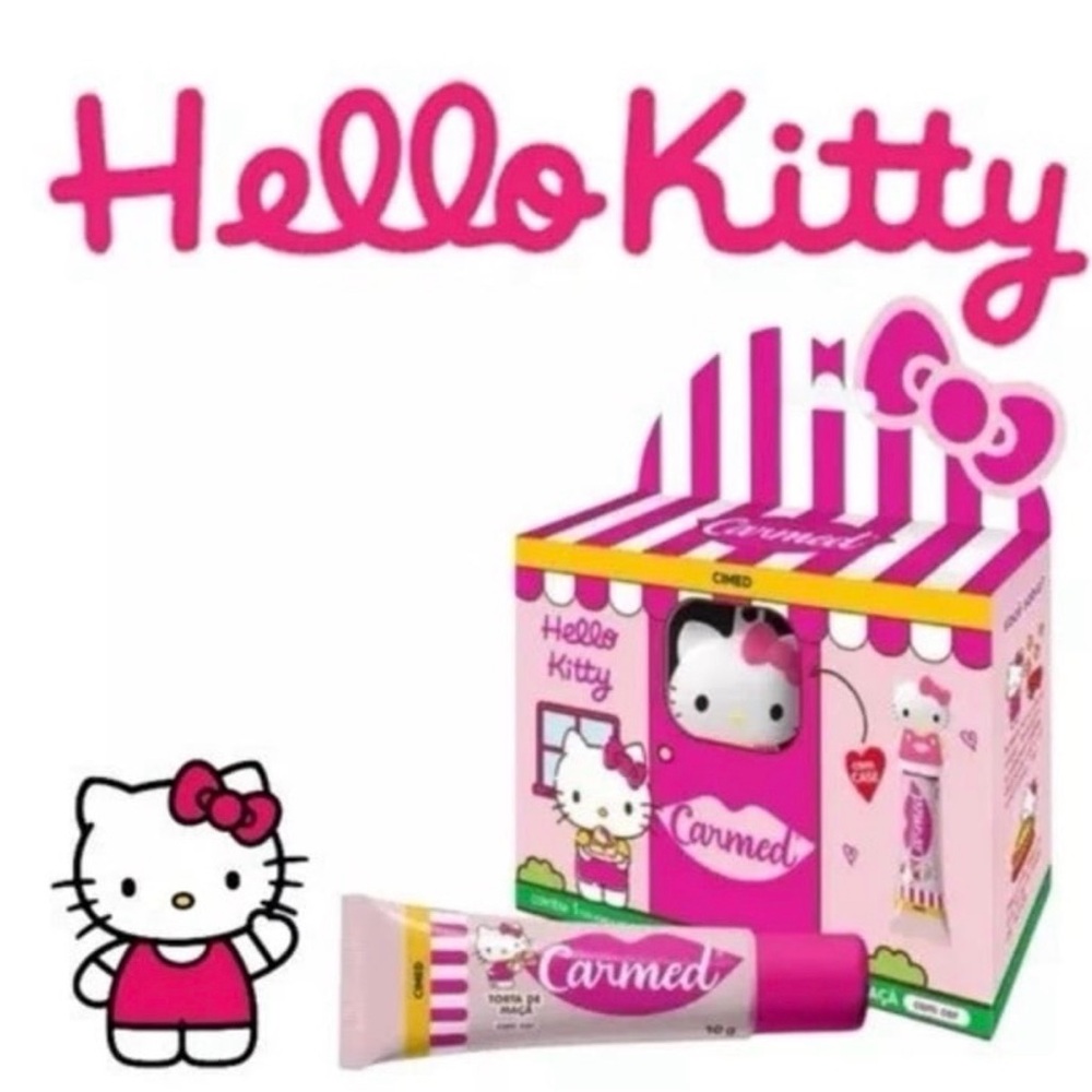 Hello Kitty Carmed Pink Lip Balm